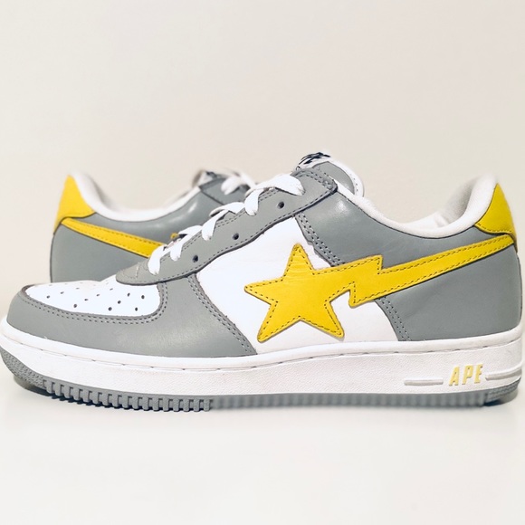 yellow bapesta